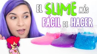 SLIME SIN PEGAMENTO SUUUPER FÁCIL [upl. by Inavoj444]