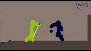 Yoyo vs sword stick fight [upl. by Adamis]