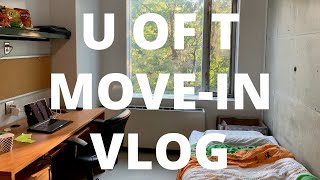 UNIVERSITY OF TORONTO MOVE IN DAY VLOG [upl. by Dnomsad530]