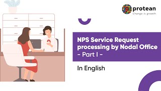 NPS Service Request processing by Nodal Office Part I  In English [upl. by Kotta]