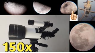 F30070M telescope 150x zoom test PART 1 [upl. by Willabella]