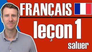 Comment saluer en français Cours de français niveau débutant A1 [upl. by Chenee]