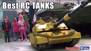 TOP 10 BEST Radio Controlled RC TANKS and ARMOURED VEHICLES [upl. by Ennovyhs]