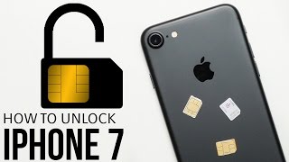 How To Unlock iPhone 7 Plus  SIM Unlock [upl. by Froehlich]