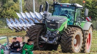 Fendt 1050  CabView  Labours 2017  Démonstration Danneels Sba [upl. by Nifled291]