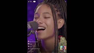 Tiktok live WILLOW  wait a minute live performance ForYourPride [upl. by Dira]