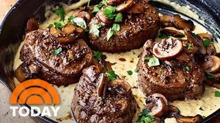 ‘Barefoot Contessa’ Ina Garten’s Filet Mignon With Mushroom Sauce  TODAY [upl. by Eiznikcm]