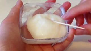 DIY Shampoo And Salt Slime [upl. by Eissehc]