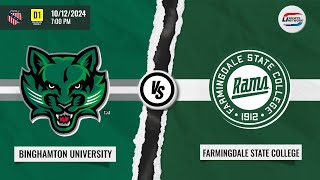 AAU Division 1 Mens Ice Hockey  Binghamton University vs Farmingdale State College [upl. by Uile]