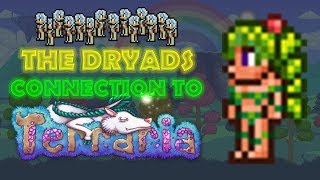 THE DRYADS CONNECTION TO TERRARIA  Lore Store [upl. by Assanav]