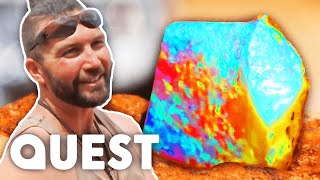 RAREST amp Most VALUABLE Opal Finds  Outback Opal Hunters [upl. by Marras785]