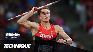 How to Throw the Perfect Javelin with Olympic Champion Thomas Röhler  Gillette World Sport [upl. by Abdul]