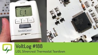 Voltlog 188  LIDL Silvercrest Thermostat Teardown [upl. by Burkitt]