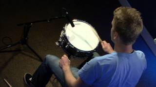 Tuning Your Snare Drum  Drum Lesson DRUMEO [upl. by Erleena]