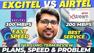 Exposed Excitel Broadband Reviews  Excitel Broadband Plans 2025🔥Excitel VS Airtel Broadband [upl. by Zimmerman]