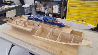 Part 1 How to Build RC Hydroplane Racing Boat  quotThe Gasserquot [upl. by Cyprio]