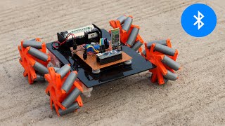 How to Make a Mecanum Wheels Robot at Home [upl. by Ardnaik]