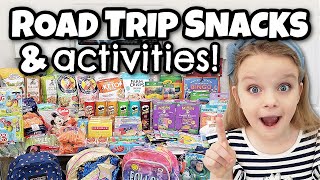 TRAVELING WITH FOUR KIDS 🚙 ROAD TRIP SNACKS AND HACKS FOR ENTERTAINING KIDS [upl. by Ayadahs298]