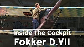 Inside The Cockpit  Fokker DVII [upl. by Greiner]