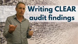 How to write a CLEAR audit finding statement [upl. by Gurango]