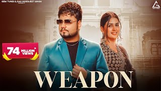 Weapon  Official Video  KD DESIROCK  Pranjal Dahiya  Komal Chaudhary  Haryanvi Song 2024 [upl. by Losiram102]