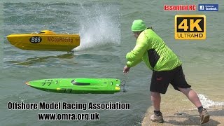 Offshore RC Powerboat RACING UltraHD and 4K [upl. by Anitsim]