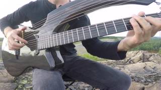 HeartShaped Box  Nirvana  Harp Guitar Cover  Jamie Dupuis [upl. by Ire]