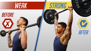 How To Get A Stronger Overhead Press FIX THIS [upl. by Orbadiah]