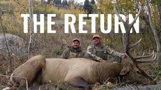 THE RETURN  A Wyoming General Season Rifle Elk Hunt [upl. by Hegarty]