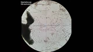 Nepheline tutorial Optical mineralogy [upl. by Aicinet]