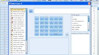 SPSS Tutorials Selecting Variables [upl. by Raybin]