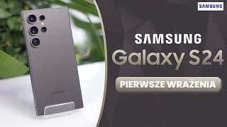 Samsung Galaxy S24  pierwsze wrażenia [upl. by Rubie]