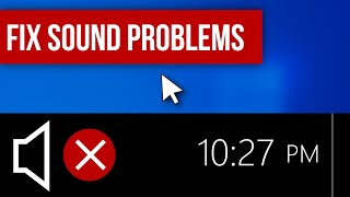 How to Fix ALL Sound Problems on Windows 10 Best Ways [upl. by Idonna]