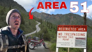 What I Found in the Mountains at AREA 51 An ABANDONED ENTRANCE  Mines Ghost Towns [upl. by Jepum]