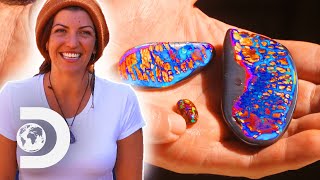 The Opal Whisperers Find Rare Koroit Nut Opal Worth Over 57K  Outback Opal Hunters [upl. by Silma314]