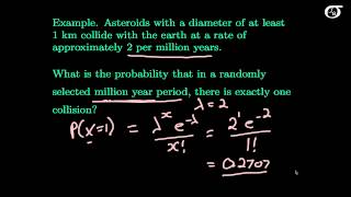 The Poisson Distribution Introduction fast version [upl. by Uriiah]