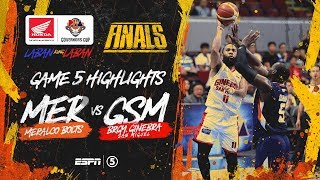 Highlights G5 Meralco vs Ginebra  PBA Governors’ Cup 2019 Finals [upl. by Reina558]