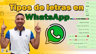 100 Tipos de letras en WhatsApp 2022  Tipografías creativas [upl. by Azeria112]