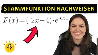 STAMMFUNKTION Nachweis – e Funktion ableiten nachweisen Produktregel [upl. by Carnes]