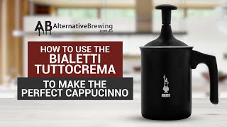 How to Use the Bialetti Tuttocrema Milk Frother [upl. by Adnoral960]