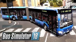 Autobus przegubowy  Bus Simulator 18 11 [upl. by Okeim]