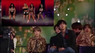 Bts reaction Blackpink Pretty Savage 2021 [upl. by Ohce]