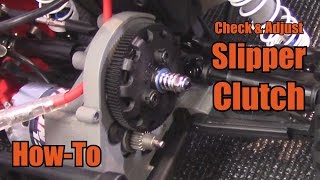 Check amp Adjust RC Slipper Clutch  HowTo [upl. by Ailegave]