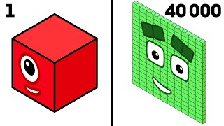 Numberblocks Square Club Isometric Design [upl. by Jamieson335]