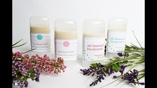 How to make Deodorant that Really Works  All Natural Recipe [upl. by Elleved]