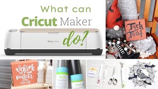 What You Can Do With Cricut Maker [upl. by Fancie]