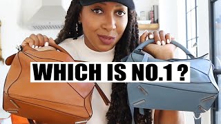 MOST amp LEAST USED LUXURY BAGS  LOEWE  SAINT LAURENT  HERMES [upl. by Eidod409]