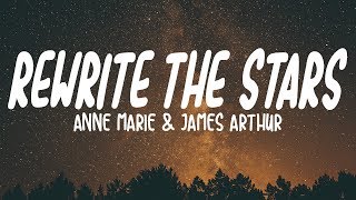 AnneMarie amp James Arthur  Rewrite The Stars Lyrics [upl. by Billy]