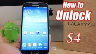 How To Unlock Samsung Galaxy S4  Very simple and Easy [upl. by Arraek]