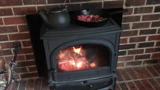 Jotul Stove F400 Castine [upl. by Arykahs]